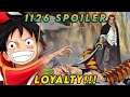 Ganito ka loyal Si Barto.  Shanks vs Bartolomeo. One piece 1126