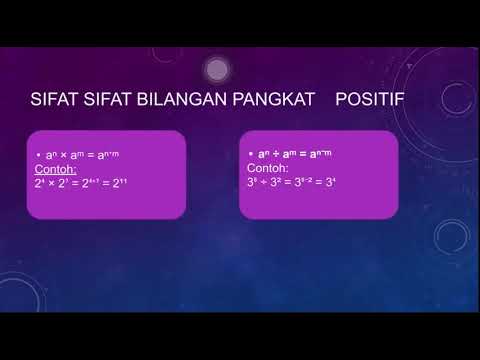 Pangkat Bulat Negative, Nol, Dan Sifat Sifat Pangkat Positif - YouTube