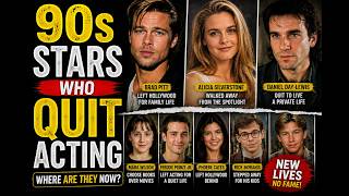 90s Stars Who Quit Acting And Left Hollywood Behind