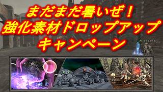 【FF11】まだまだ暑いぜ！強化素材ドロップアップキャンペーン 2024年9月 案内