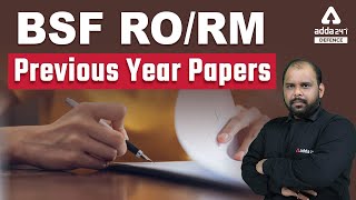 BSF RO RM Previous Year Paper GK | BSF RO RM Previous Year Question GK