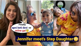 Jennifer Winget Meet's Ex Husband Karan & Bipasha Basu's Daughter Devi