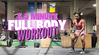 3-Minute Full Body Battle Rope Workout: Quick Fat Burner for Busy People