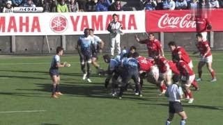 ラグビートップリーグ2015 ヤマハjubiro vs 神戸製鋼　 第6節 12/19 五郎丸 歩選手出場試合