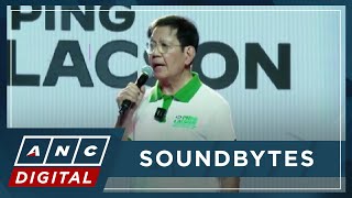 Ping Lacson talks about EDSA, taps Ilocos Norte 'loyalty' as he vows to support Marcos programs |ANC