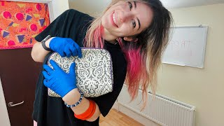 ASMR Chaotic Airport Security Patdown ✈️🧤