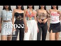 SHOPEE TRY ON HAUL • Affordable and High Quality Clothes🪷 | Philippines