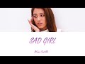 Alaina Castillo - sad girl (Lyrics-Letra en español)