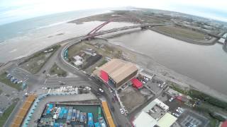 DJI P2+H3-3D+GOPRO3+桃園竹圍漁港空拍01