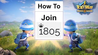 TopWar: JustMe explains how to transfer to server 1805?