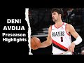 Deni Avdija 24/25 Preseason Highlights 🔥