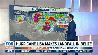 Hurricane Lisa Stays Category 1 Storm
