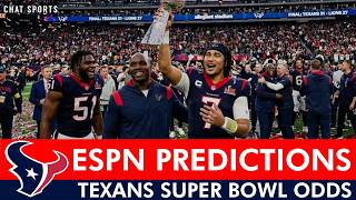 CRAZY ESPN Predictions For The 2026 NFL Season… Texans Super Bowl Year?