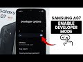 How to Enable Developer Mode in Samsung A07 - Activate Developer Options
