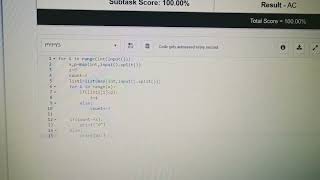 Bomb the base Codechef | starters 29 | python code