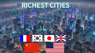 世界のトップ 10 の超大都市帯、最も裕福な超大都市群、中国、アメリカ、日本はそれぞれいくつを占めていますか?