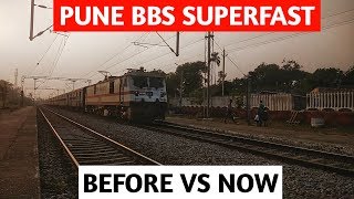 22881 Pune Bhubaneswar Superfast Express..Before Vs Now 🔥🔥🔥🔥