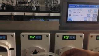 Dispensing 200ml in 12 seconds with FU4B peristaltic pump