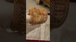 22 carat 916 Antique Bangles available on orders..imitation jewellery to Real Gold ..#trending #gold