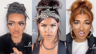YOU DON´T LOOK BRITISH | If you don't know me I'm M to the B | CHAV MAKE UP COMPILATION