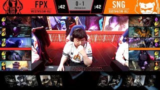 【LPL春季賽】第6週 SNG vs FPX #2