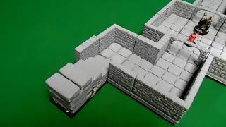 3D printed Dungeons and Dragons tiles for my DND campaign I DM