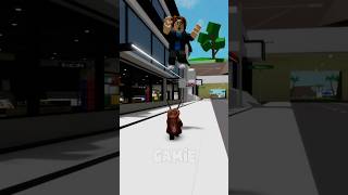 Bro got jump scared 🤣😂 #roblox #funnyshorts #brookhavenroleplay