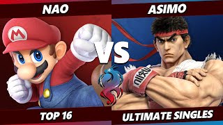 Kowloon Kagaribi - Asimo (Ryu) Vs. Nao (Mario) Smash Ultimate - SSBU