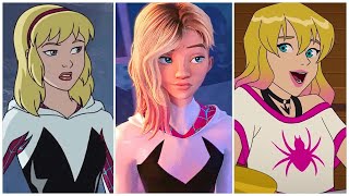 Spider-Gwen Evolution in Movies and Cartoons w/ Facts
