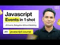 Master JavaScript Events in One Video (Practical Tutorial + Interview Qs)