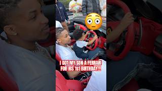 1 YEARS OLD AND HAS A FERRARI!!!🏎️