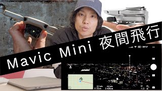 Mavic mini 夜間の飛行テスト 凄すぎるこの価格でこれだけの映像が撮れるのは素晴らし過ぎる