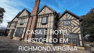 Linda Mansão e Hotel Histórico nos Estados Unidos.