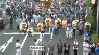 2011.8.5 福生七夕まつり　山車・神輿パレード　４