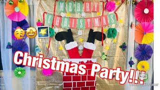 CHRISTMAS PARTY!!!!!  |  Vlog # 6  |  Drake Josh