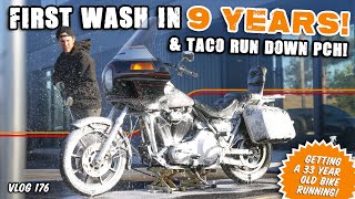 Bringing A 33 Year Old FXRT Back To Life! (+ Getting Tacos on PCH!) - Vlog 176