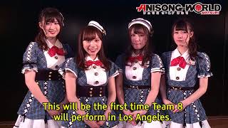 AKB48 Team 8 - Anisong World Matsuri at Anime Expo 2018