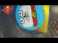 how to make doremon cake doremon cartoon birthday cake