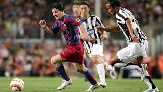 Messi's amazing performance vs Juventus (Gamper 2005)