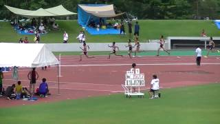 近江高校男子陸上競技部　県体４継（予選）　2015.7.21