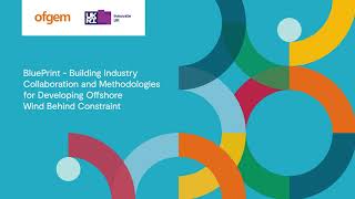 BluePrint: Building Industry Collaboration and Methodologies for Developing Offshore Wind