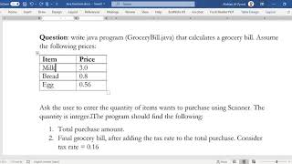 Java programming - Exercise 2