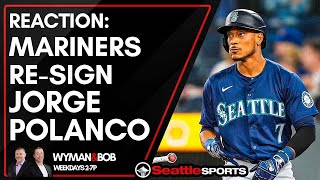 REACTION: #Mariners Re-Sign Jorge Polanco to Play 3B | #SeattleSports