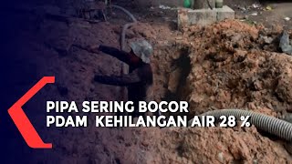 Pipa Sering Bocor, Kehilangan Air PDAM Banjarmasin Capai 28% di Tahun 2021