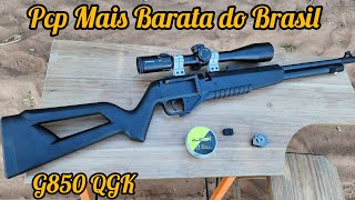 A PCP MAIS BARATA DO BRASIL - VALE A PENA? CARABINA PCP G850 QGK POLIMERO