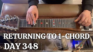 Pedal Steel Everyday - Day 348 - Return to 1-Chord Lick