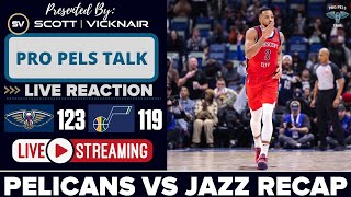 LIVE REACTION POSTGAME SHOW: New Orleans Pelicans vs Utah Jazz