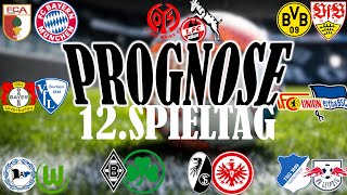 12.SPIELTAG Bundesliga PROGNOSE + TIPPS zum BERLINER--DERBY + BVB - VFB + TSG - RBL + SCF - SGE⚽