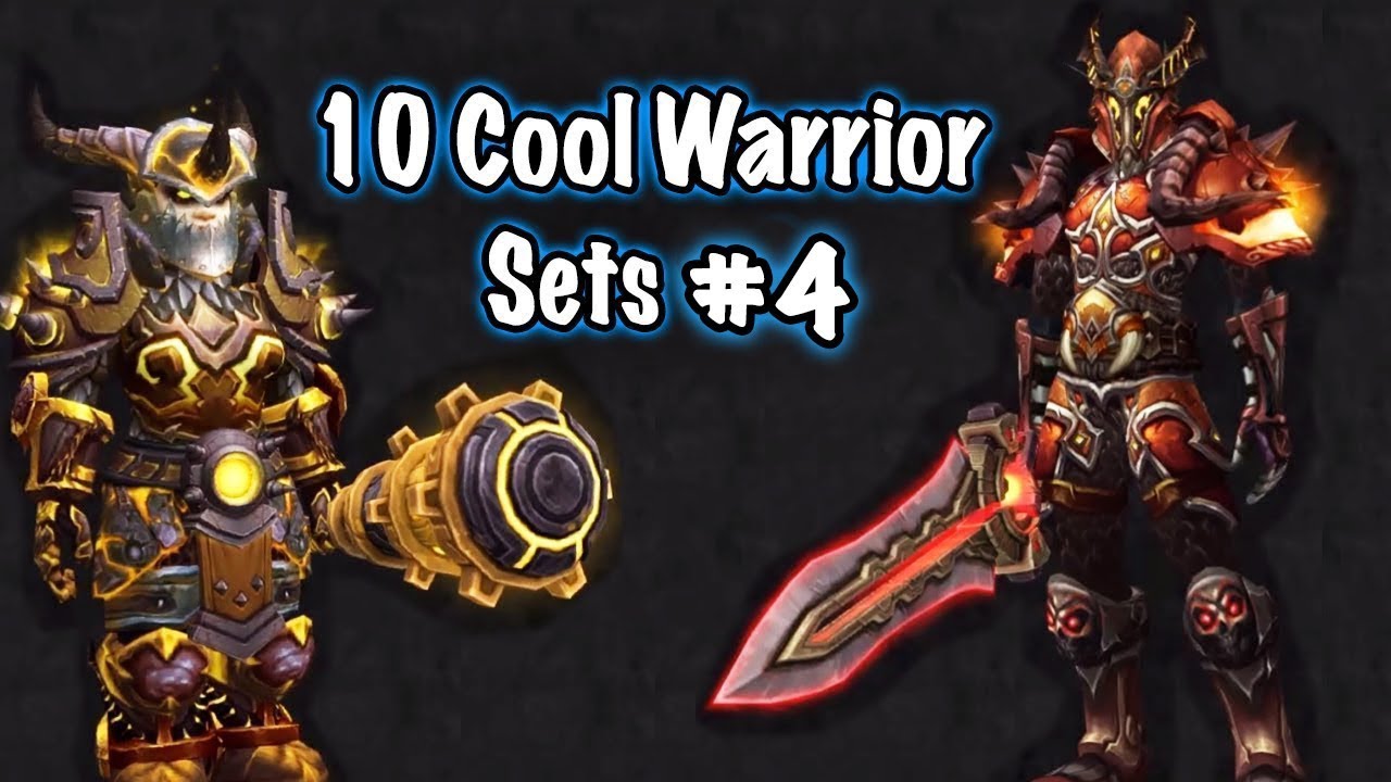 Jessiehealz - 10 Cool Warrior Transmog Sets #4 (World Of Warcraft ...