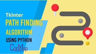 Python Project - Path finding simulation using Dijkastra's algorithm | Tkinter | python